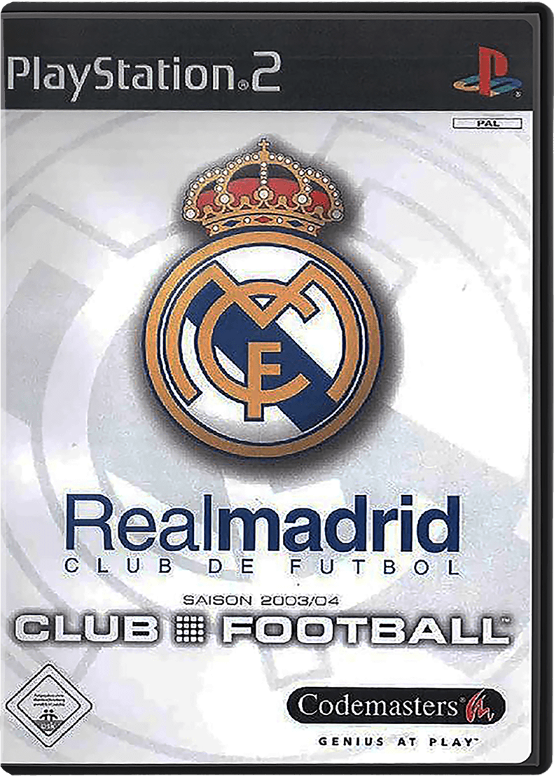 Club Football: Real Madrid box art for Playstation 2